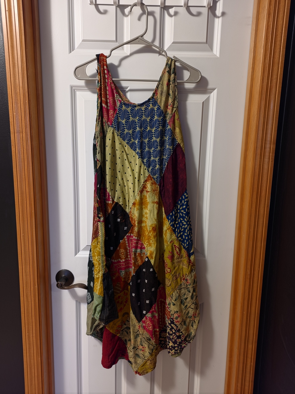 Boho Patchwork Sundress - Multi